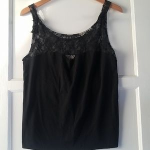 Black Sleeveless top